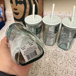 Starbucks Recycled Glass Cold Cup - 16 oz